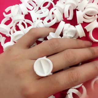 Nhẫn đựng keo nối mi ( 100 chiếc )