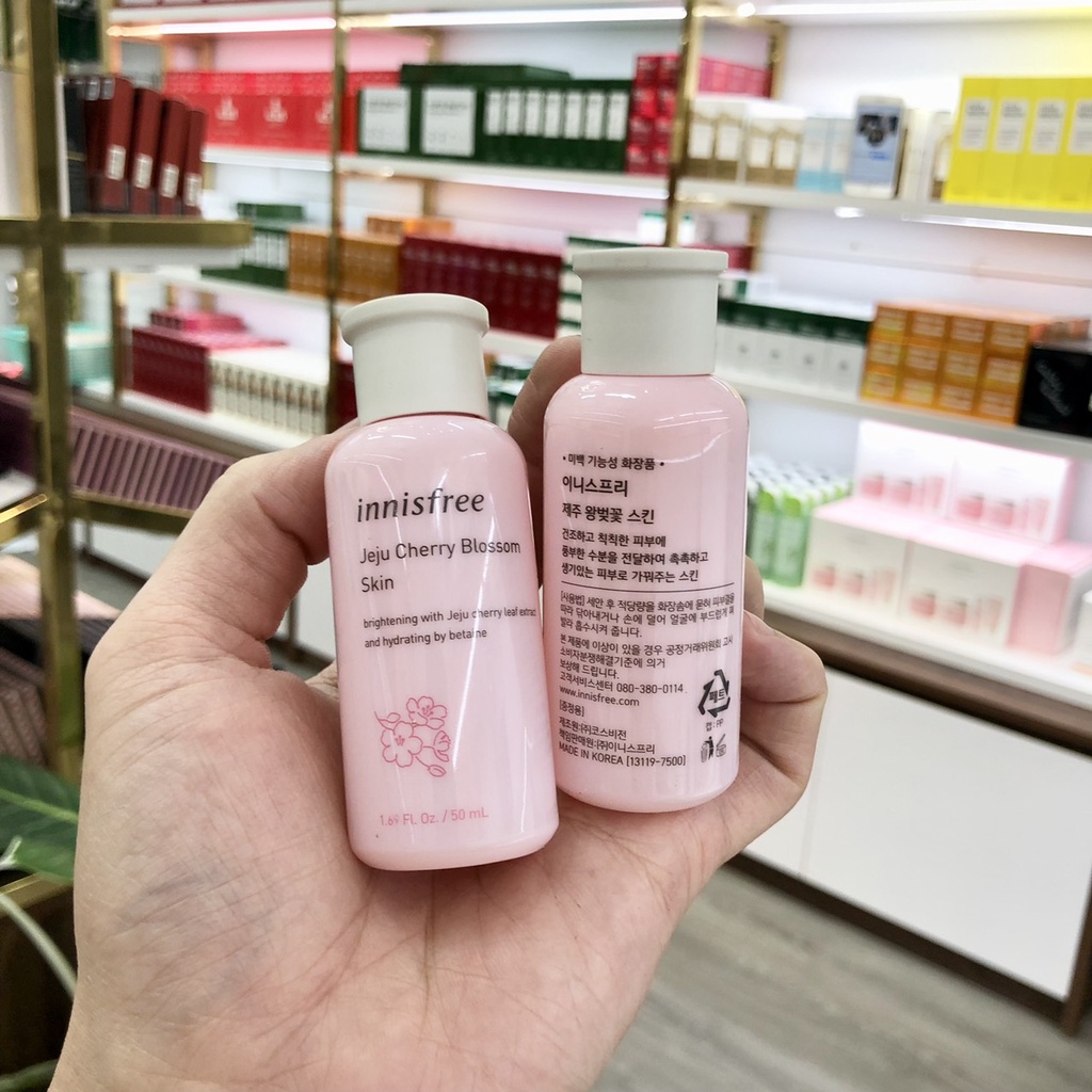 {XẢ KHO SỈ} Tách Lẻ Bộ Dưỡng Trắng Da Hoa Anh ĐàoInnisfree Jeju Cherry Blossom Set