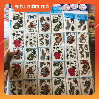 30 túi xăm nước mỗi túi 3 tờ xăm siêu dính