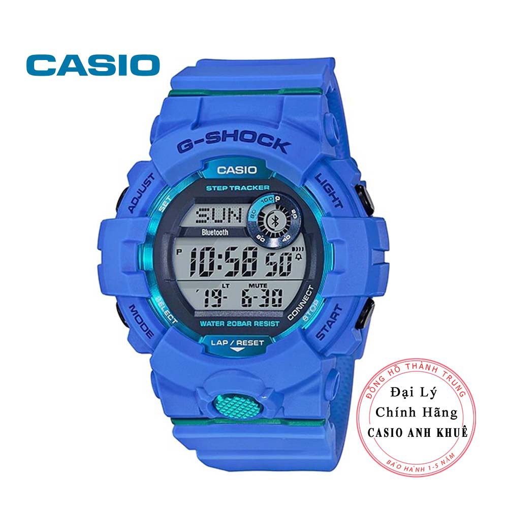 Đồng hồ nam Casio thể thao Gshock GBD-800-2DR dây nhựa ( Có kết nối Buetooth)