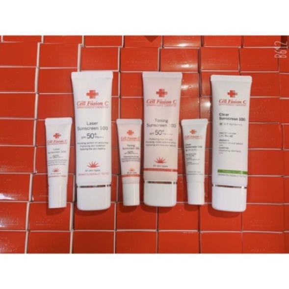 (BẢN NHẬP KHẨU) Kem Chống Nắng Cell Fushion C (Xanh-Đỏ-Hồng) | BigBuy360 - bigbuy360.vn
