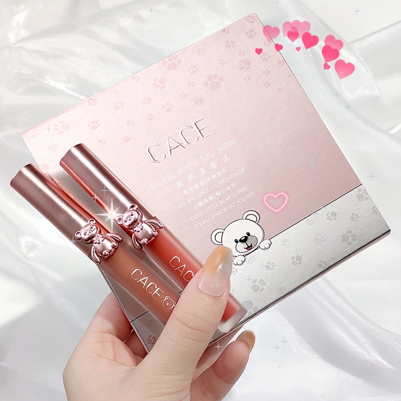 [CHÍNH HÃNG] SET SON 5 CÂY CON GẤU CARE | BigBuy360 - bigbuy360.vn