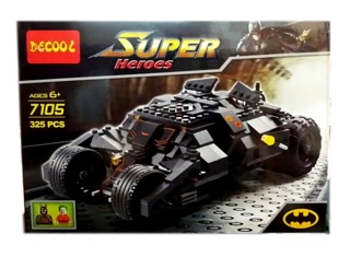 Decool7105 bat tumble xe ô tô Batman
