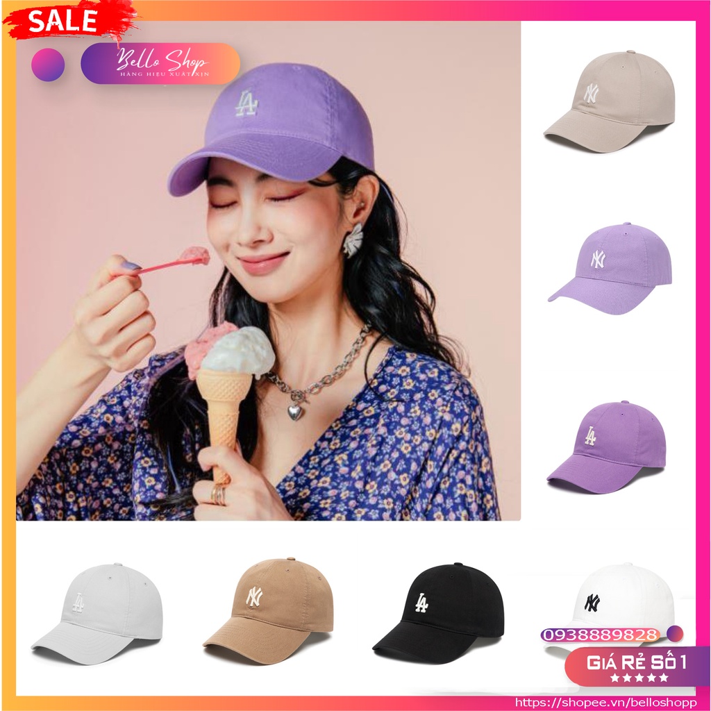 Nón Kết MLB Roockie Ball Cap 5 Sắc Màu  N34 | Unisex - Full Tag Code