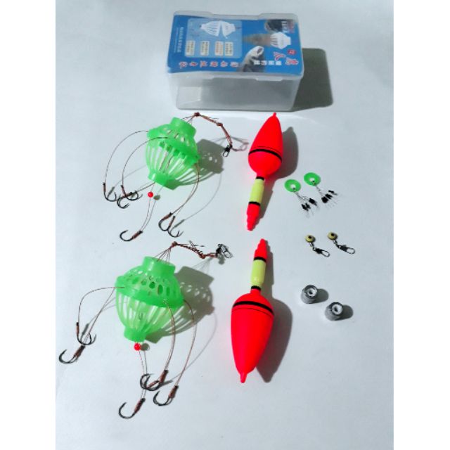 2 bộ lưỡi câu lăng xê mè giá rẻ