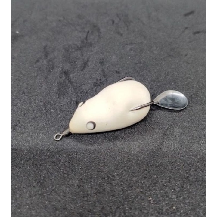 Nhai hơi Ngọc trinh T1 mini 4cm, mồi câu cá lóc