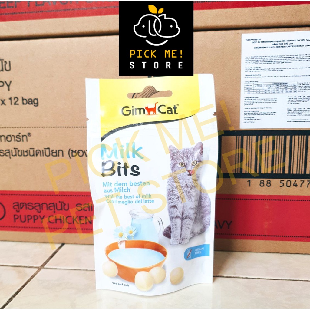 [Gói 40g] Viên Snack Gimcat Tabs Tab Multi Vitamin, Cỏ Mèo, Phô Mai, Kitten Tabs, Babytab, Dưỡng Da Lông, Mèo Con