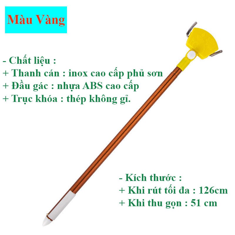 Gác Cần Tốc Độ Bennou Chuyên Câu Đơn Câu Đài, chống cần câu tay cao cấp KK-20