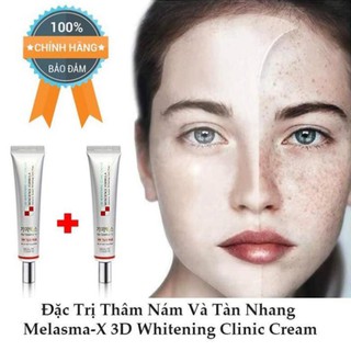 vz23  Kem Trắng Da Trị Nám Tàn Nhang Melasma-x 3D WHITENING CLINIC CREAM