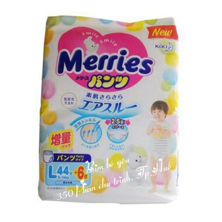 Tã Dán/Quần Merries Nội Địa Nhật NB96/S88/M68/L58/M64/L50/XL44/XXL28