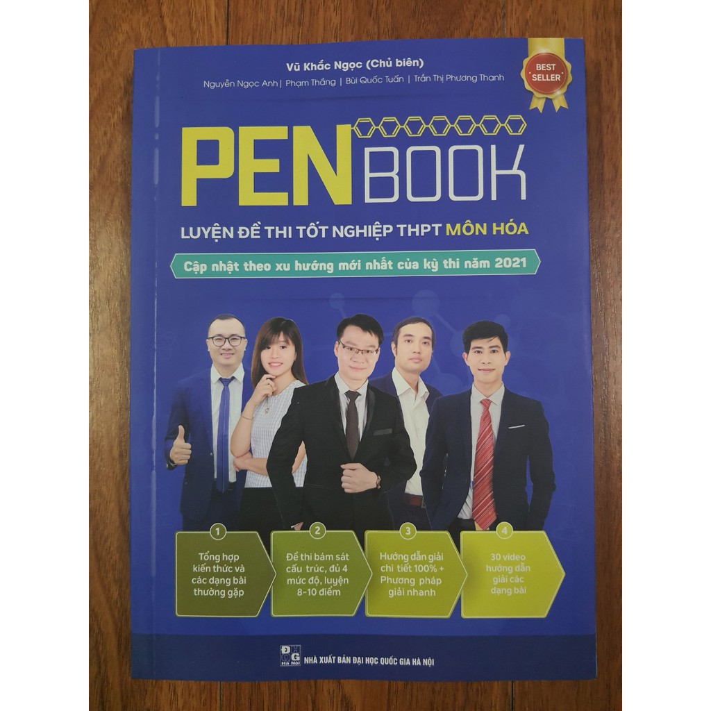 Sách - PenBook Luyện đề thi THPT quốc gia môn Hoá
