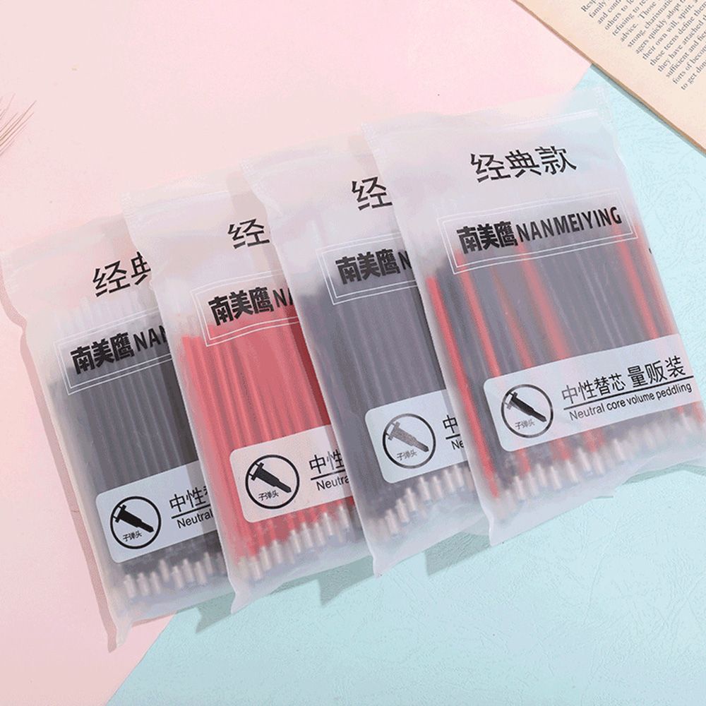 20/50/100 Bút mực gel ngòi 0.5mm nhiều màu sắc tùy chọn