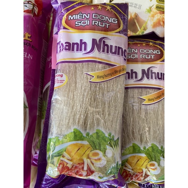 Miến Dong Sợi Rút Thanh Nhung 200Gram Miến Dong Cao Cấp