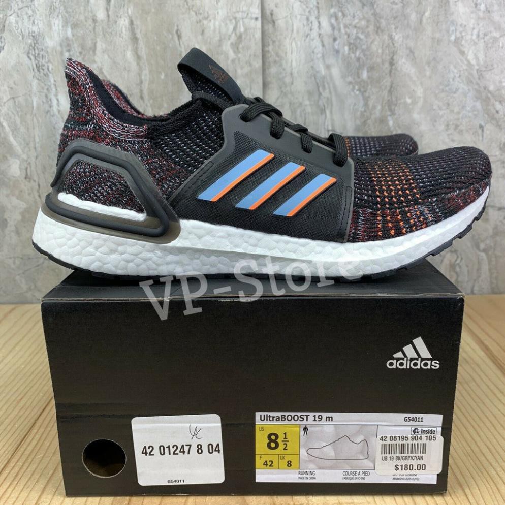 TẾT Xả. Giày Ultra Boost 19 "Black Glow" (G54011) chính hãng :)) . new ! . 🇻🇳 2020 : ": ' . ¹ ! ³ < .