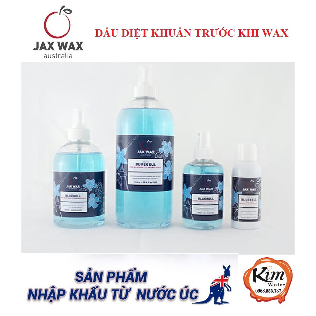 Set dầu diệt khuẩn làm sạch - dầu lau sáp - dưỡng sau tẩy lông Jax Wax Úc 10ml | BigBuy360 - bigbuy360.vn