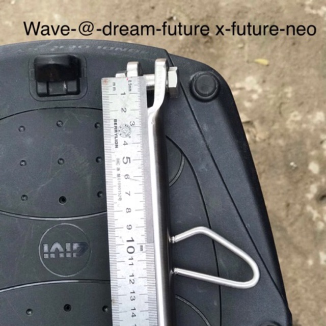 Chân chống inox 304 xe WAVE-DR- future X- futue Neo