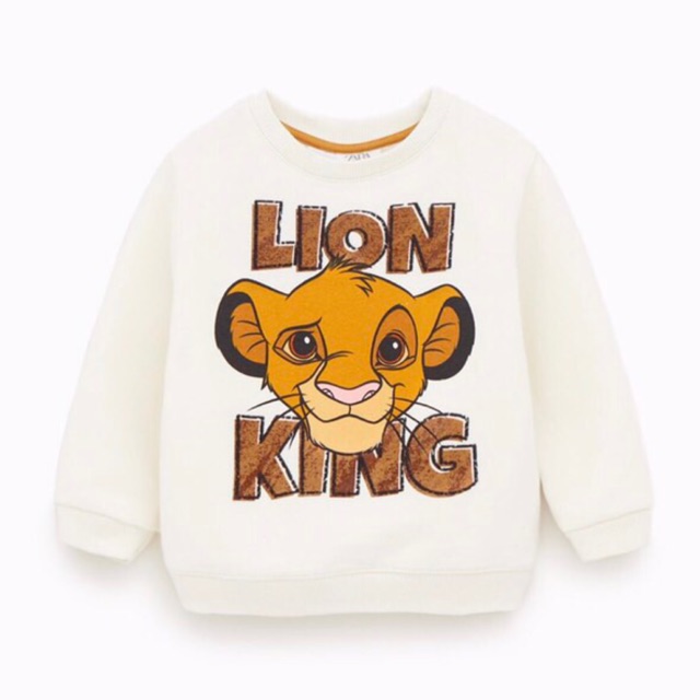 Áo nỉ sư tử Zara