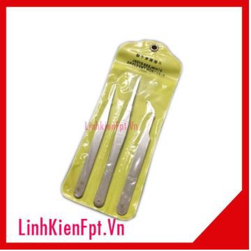 Bộ nhíp gắp linh kiện điện tử vàng