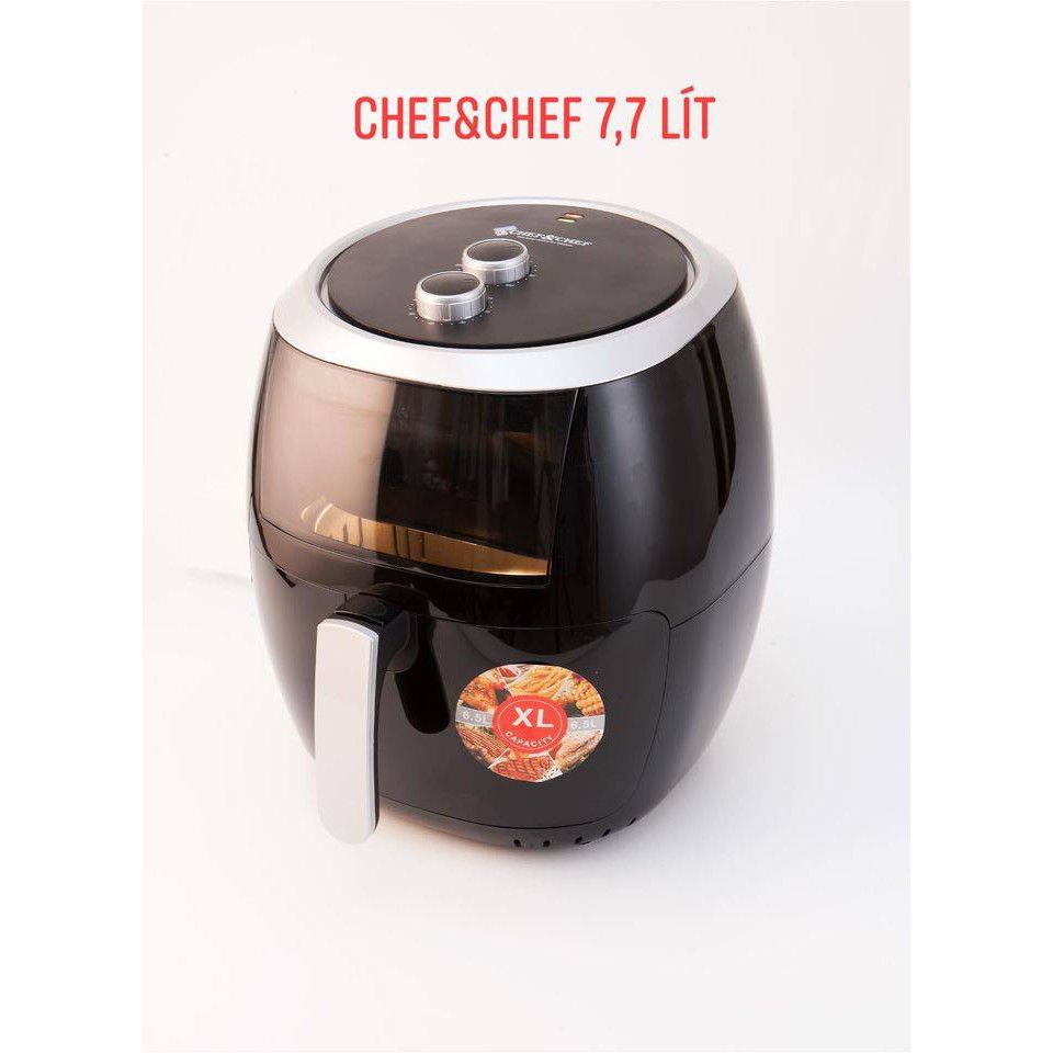 NỒI CHIÊN KHÔNG DẦU CHEF&amp;CHEF MAX CÔNG SUẤT 2400W DUNG TÍCH 7.7L