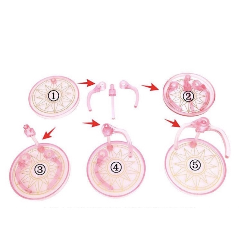 Mô hình búp bê nhân vật Magic Card Girl Sakura trang trí