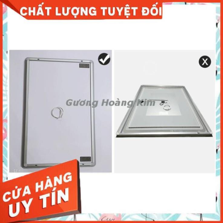 gương soi toàn thân có chân rựa đèn led cảm ứng thông minh - guonghoangkim mirror