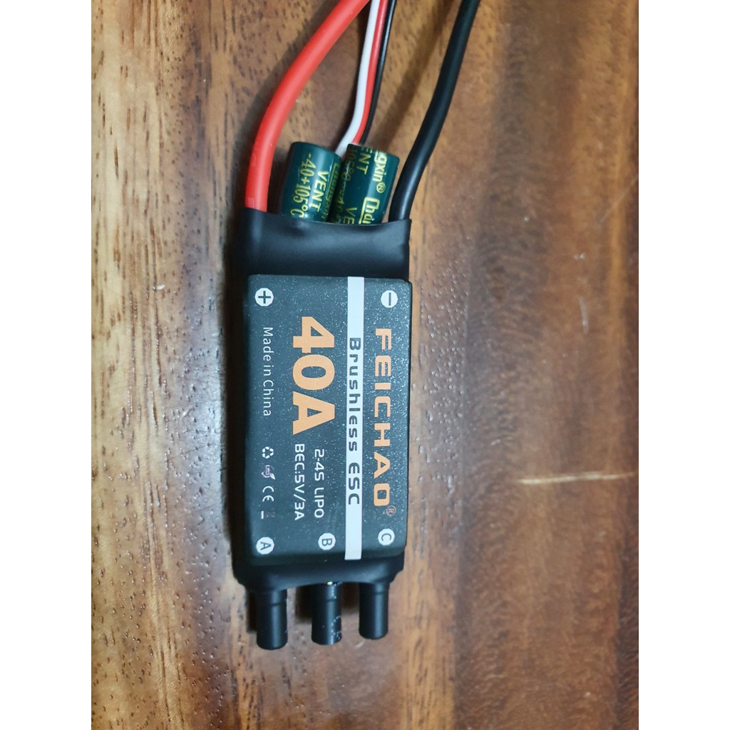 ESC 40A XF-Model , Bộ điều tốc không chổi than - Esc cho động cơ không chổi than 40A 2-3s