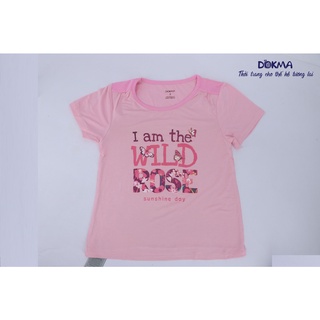 DB837A Áo cổ tròn cộc tay Dokma (2-5T)