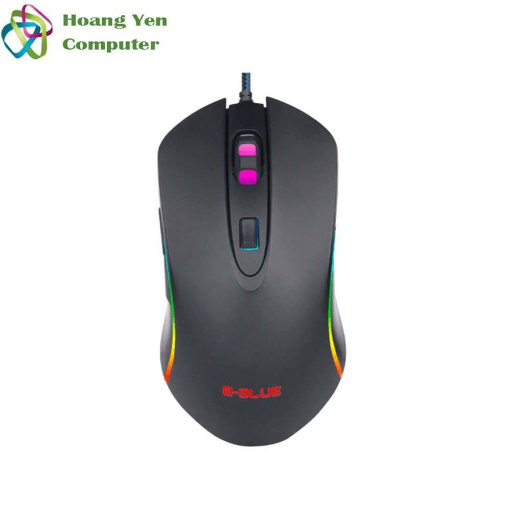 Chuột Chuyên Game E-Blue EMS667 3500DPI Đèn Led RGB - BH 1 Năm Chính Hãng  - chuyensiphukien1