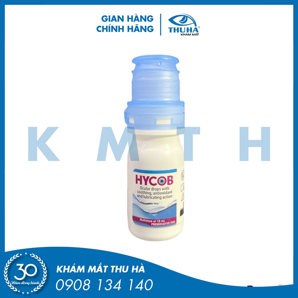 Dung dịch nhỏ mắt HYCOB Italia [Lọ 10ml] - Không chất bảo quản