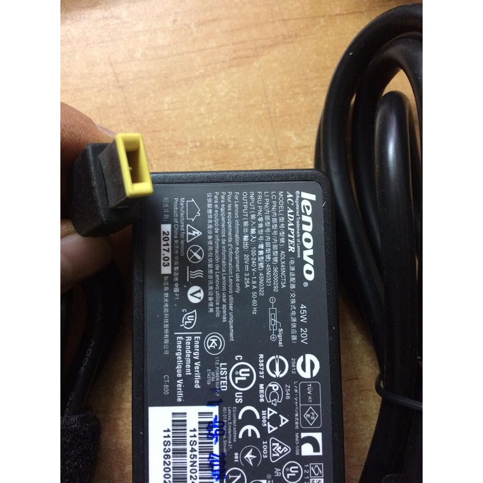 Sạc Laptop Lenovo G40-30 G40-70 Z40 Z50 E41-80 G40 G40-45 G40-80 Yoga 20V- 3.25A chân USB ZIN - Adapter Lenovo USB