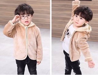 ÁO KHOÁC LÔNG CỪU CHO BÉ