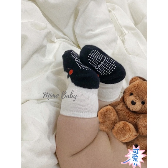 Tất vớ cao cổ mùa thu đông hình đôi giày dễ thương cho bé T37 Mimo Baby
