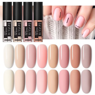 Sơn móng tay gel uv 5ml màu hồng nude thời trang