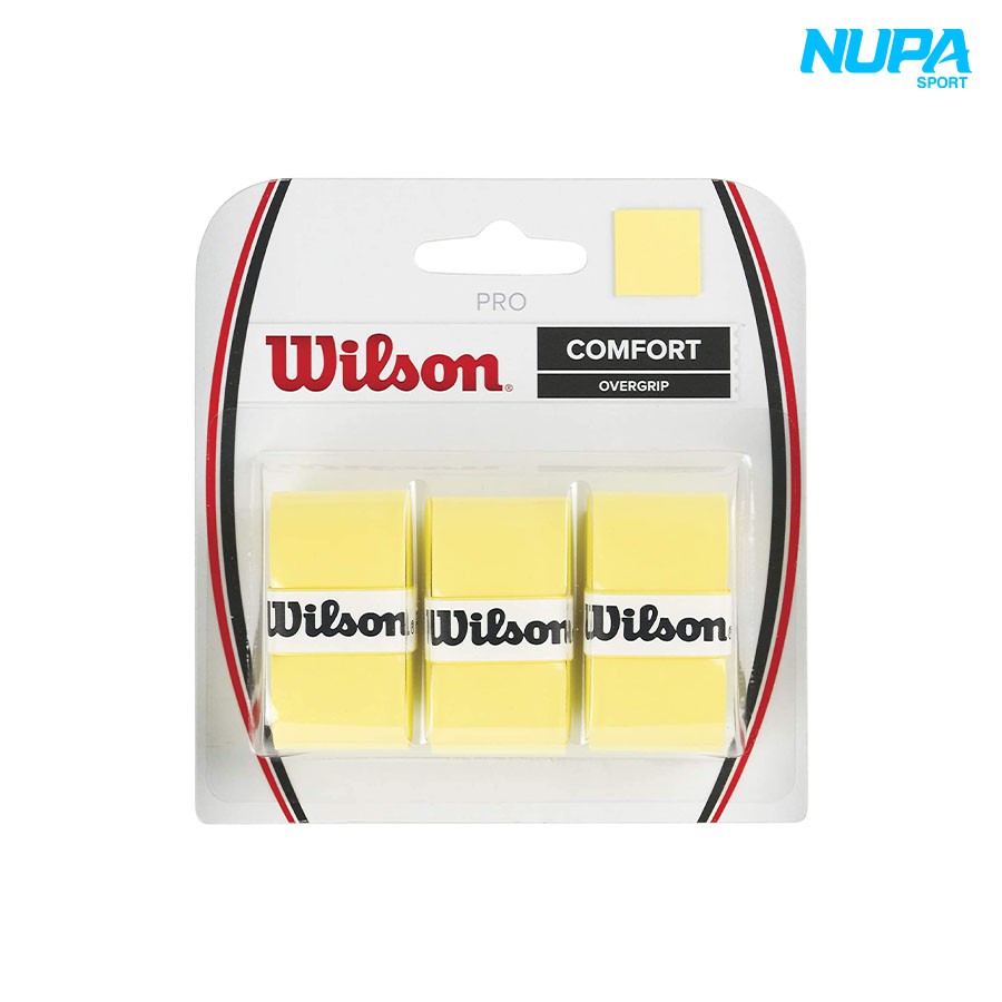 Quấn Cán Vợt Cầu Lông/Tennis Wilson Pro Overgrip 3 Sợi