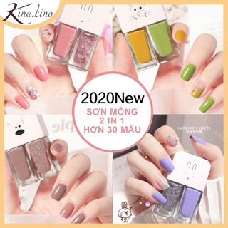 Combo 2 lọ sơn móng tay  FAIRY'S GIFT  siêu Kute, nhanh khô lâu bong tróc, mùi thơm nhẹ nhàng- KinaKino phụ kiện làm đẹp