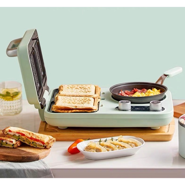 Bếp điện nấu đồ ăn sáng siêu tiện lợi Bear DSL-A13F1