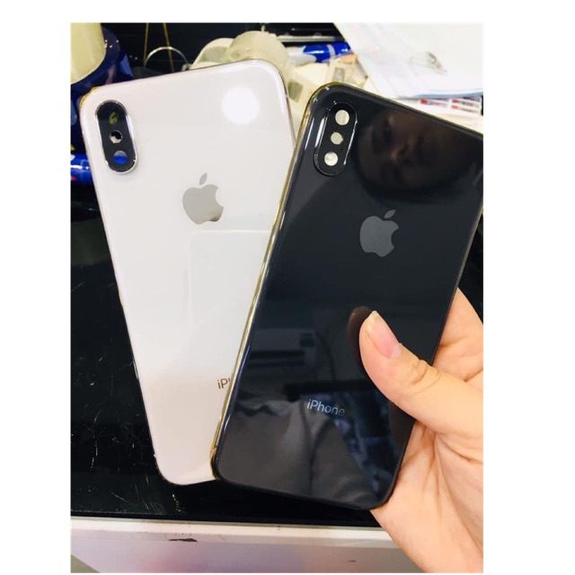 Vỏ dành cho iPhone X mới đẹp 2 màu trắng, đen