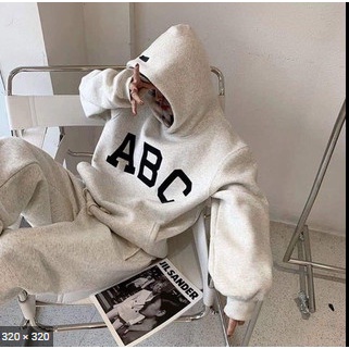 Áo nỉ hoodie FOG ABC DOGO.STORE, Áo nỉ hoodie unisex nam nữ form rộng oversize chất liệu Cotton