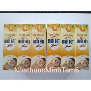 TINH DẦU GỪNG THOA MUỖI ĐỐT Camellia -  chai 10ml