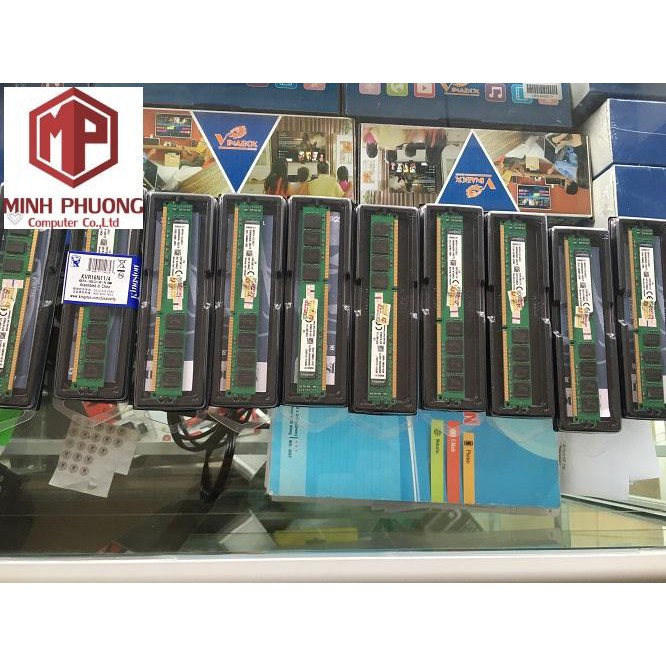 Ram Kingston 4GB - 8GB Bus 1600 Bảo hành 3 năm dùng cho PC hàng new