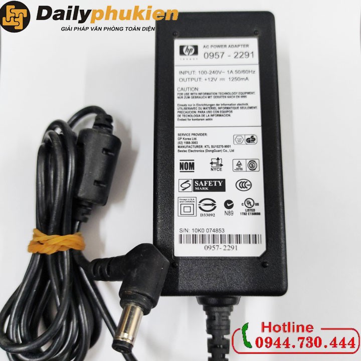 Adapter nguồn HP ScanJet 4600 4670 12v dailyphukien