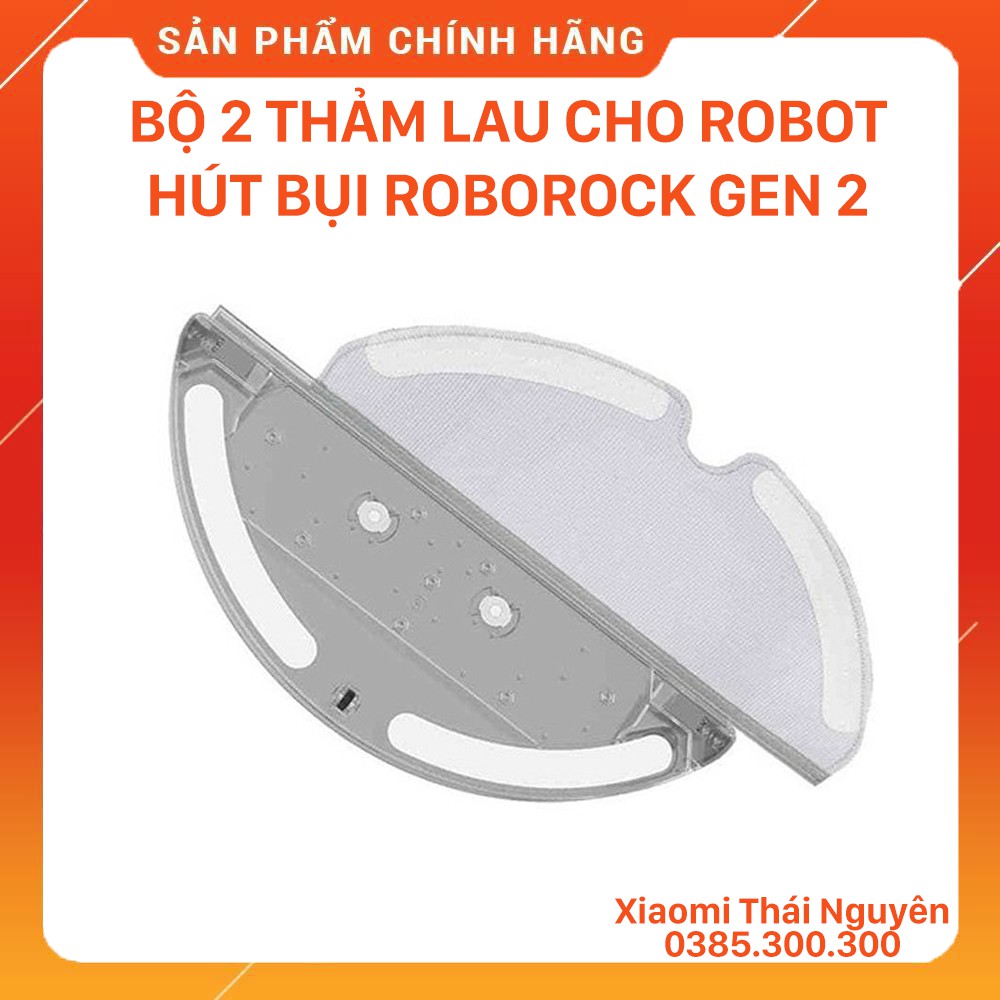 Bộ 2 Thảm Lau Cho Robot Hút Bụi Roborock Gen 2