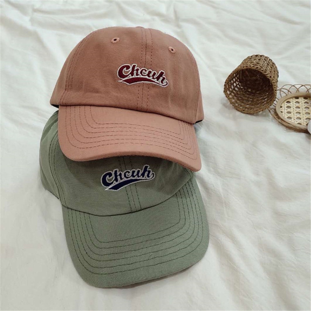 Mũ Lưỡi Trai Thêu Họa Tiết Màu Sắc Ngọt Ngào Phong Cách Cổ Điển Nhật Bản