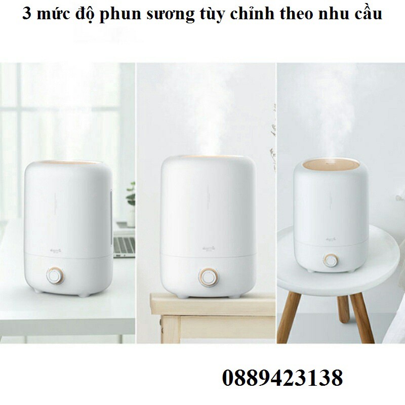 FREE SHIP Máy Phun Sương Tạo Ẩm Cao Cấp Deerma BẢO HÀNG 12 THÁNG