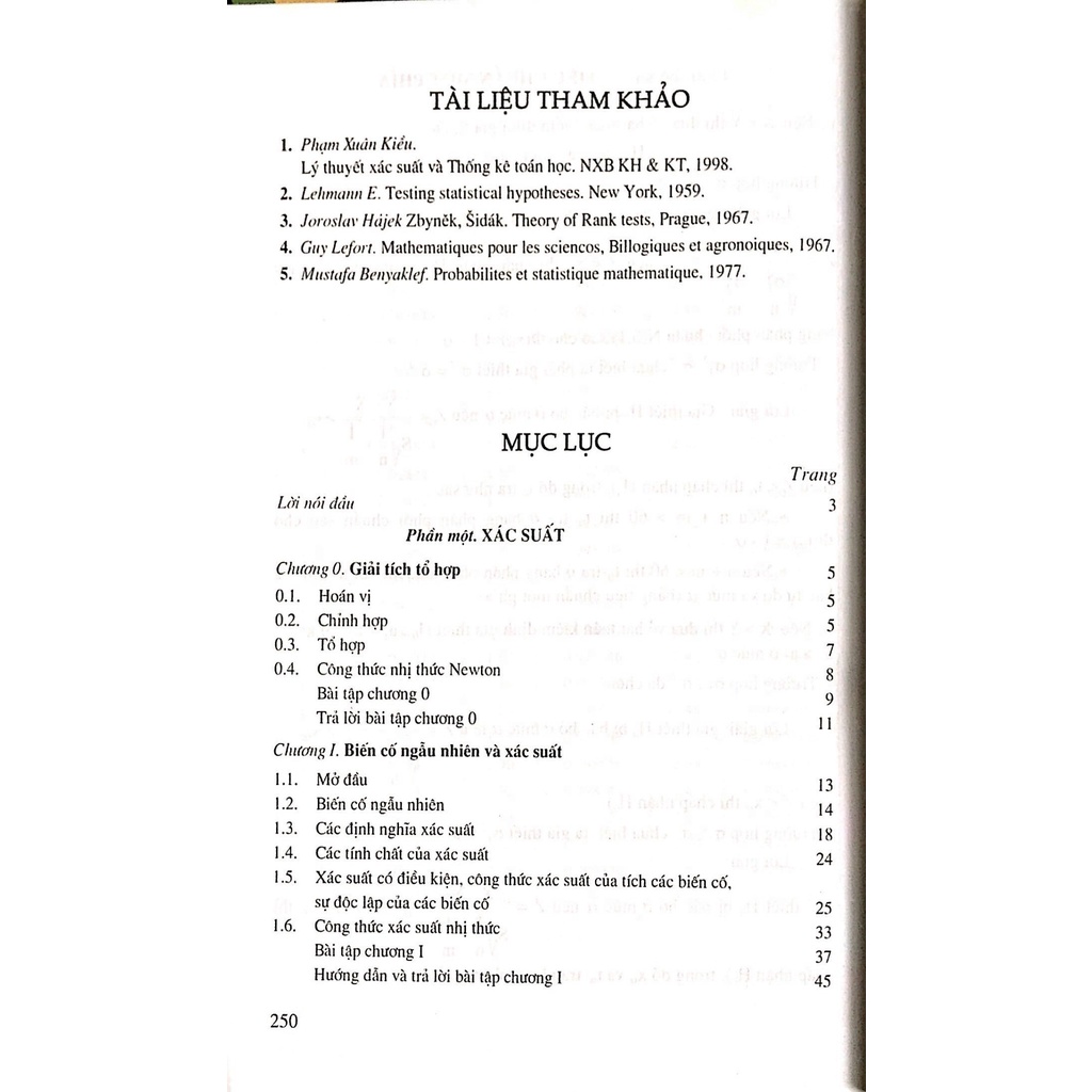 Sách - Giáo Trình Xác Suất Và Thống Kê