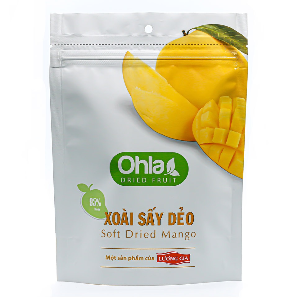 Xoài sấy dẻo Ohla - Gói 100 Gram [Công ty Lương Gia]