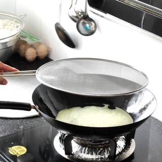 Tấm đậy chảo chắn mỡ ngăn bỏng bắn dầu mỡ khi chiên rán an toàn