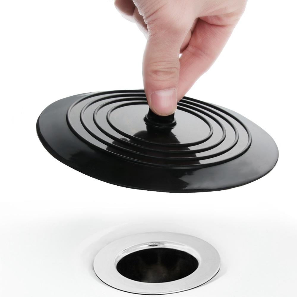 Nắp Đậy Cống Thoát Nước Bồn Rửa Chén Bằng Silicone 15cm