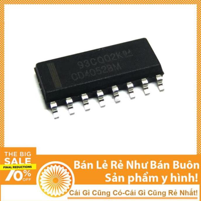 Linh Kiện IC Logic CD4052BE SOP16 Chân Dán