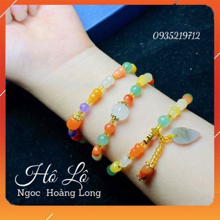 Sản phẩm  Vòng tay hồ lô hoàng long mang lại sự may mắn cho người đeo, phù hợp với tất cả các mệnh được phái đẹp ưa chuộ